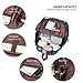 Forestfish Women Girls Backpack Daypack School Bookbag Outdoor Travel Backpack with Shockproof Lightweight Laptop Backpack