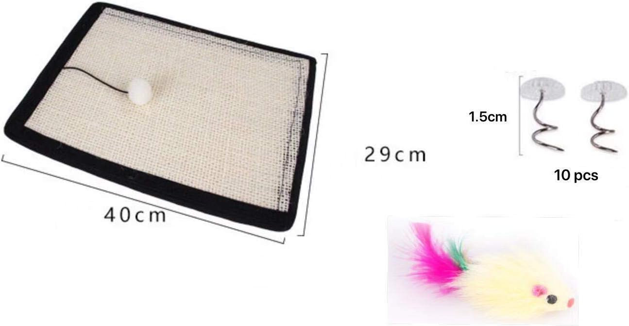 6Winky Cat scratch mat Hemp Mat Pet Furniture Protection Scratch Pet Supplies