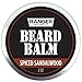 Spiced Sandalwood Beard Balm, Pure Natural Organic Leave In Conditioner with Natural Oils for Groomed Beards and Mustaches 2 oz by Ranger Grooming Co by Leven Rose