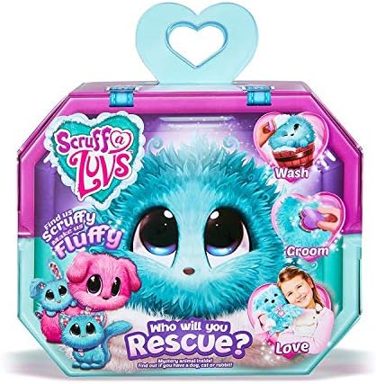 Little Live Scruff-A-Luvs - Blue W/ Exclusive Pack a Hatch