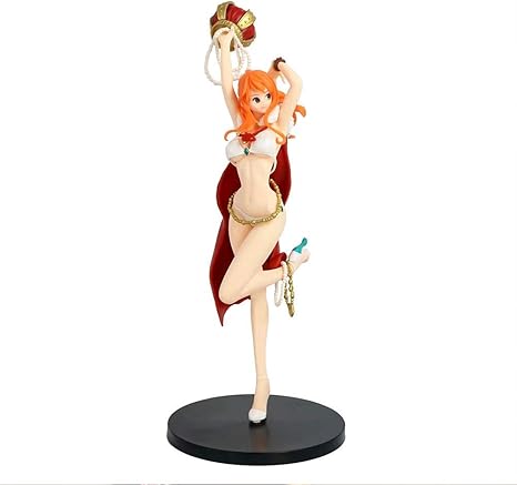 Amazon Co Jp 海賊ナミアニメキャラクタースタチューナミハンドメイドおもちゃ人形モデル多色pvcキャラクター26 Cm装飾的な飾りコレクション子供の贈り物 Chuangze ホーム キッチン