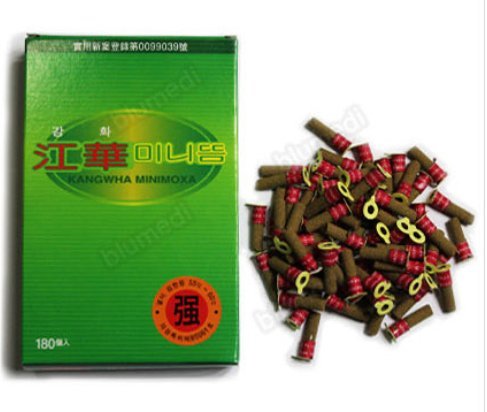 Kang HWA Mini Moxa - 1Box (180EA) (RED)