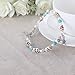 FUNRUN JEWELRY 8PCS Starfish Turtle Shell Anklet for Women Girls Handmade Multilayer Anklet Bracelet Adjustable Beach Foot Jewelry