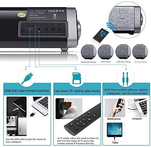sanwo wireless bluetooth soundbar