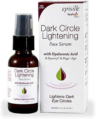 Hyalogic Episilk DCL Serum - Dark Circle Lightening Face Serum With Hyaluronic Acid - 1 Ounce by Hyalogic
