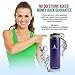 Liquid Savvy 24oz Insulated Water Bottle with 3 lids - Stainless Steel, Wide Mouth Double Walled Vacuum Insulated Bottle for Hot and Cold Beverages (Purple)