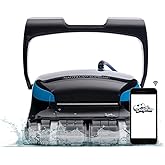 Dolphin Nautilus CC Supreme Wi-Fi Automatic Robotic Pool Vacuum Cleaner, Dual Drive, Waterline Scrubber Brush, Top Load Filter, Ideal for In-Ground Pools up to 50 FT