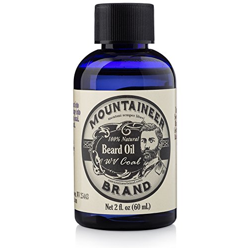 Beard Oil by Mountaineer Brand: WV Coal, 2 oz bottle