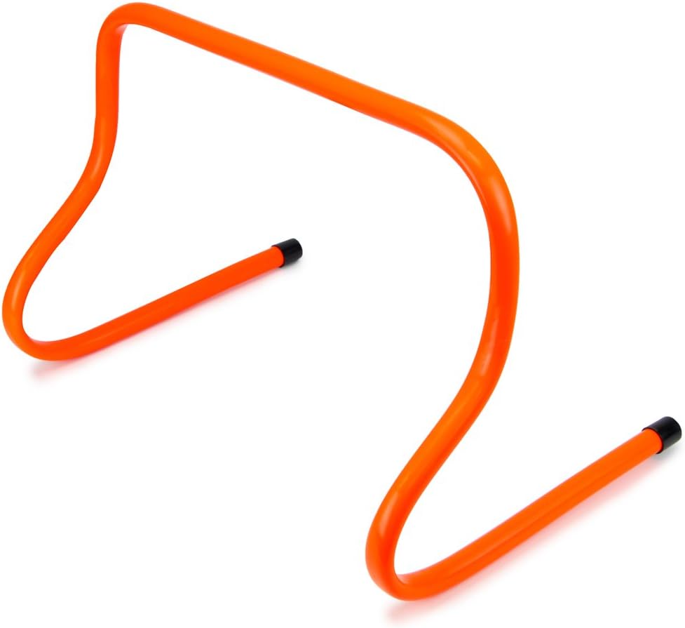 Agility Training Hurdles, 5-Pack - Hi Visibility Speed Endurance Indoor/Outdoor Practice Equipment for Track & Field - Fences for Sports Team Condition & Coaching Football, Soccer, & Cross Country : Sports & Outdoors