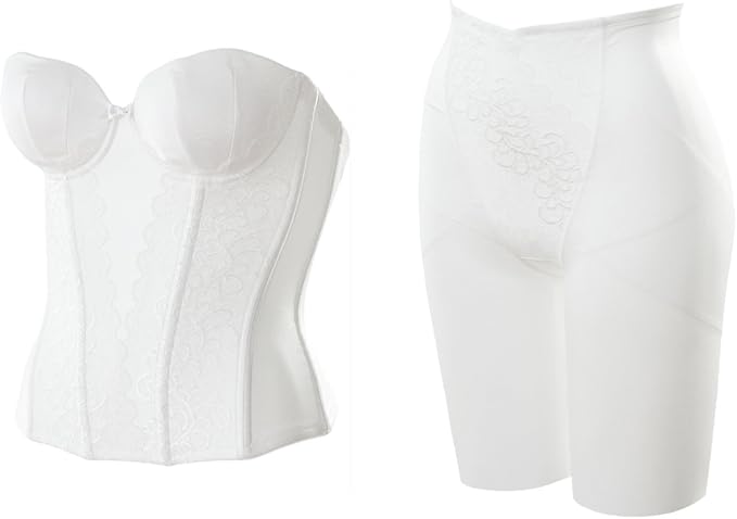 Amazon ハグブライダル ブライダルインナー2点セット ビスチェ ガードル グレイスリュクス ウェディング インナー 補正下着 通販