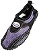 Womens Water Shoes Aqua Socks Pool Beach ,Yoga,Dance and Exercise (9, Purple/Black 1185L)