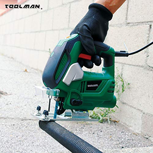 Lion Tools DB6205 Toolman 6.5A Variable Speed Jig Saw works with DeWalt Makita Ryobi Accessories