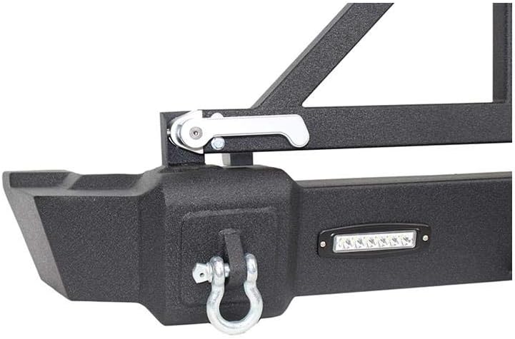 FISHBONE Jeep JK Rear Bumper with Tire Carrier 07-18 Wrangler JK