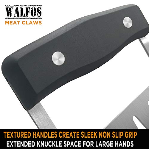Stainless Steel Pulled Pork Shredder Claws Essential for BBQ Pros