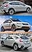 Fits for 2013-17 Subaru XV Crosstrek / 2012-2016 Subaru Impreza Sport Wagon Hatchback (Hatchback ONLY) Clip on Window Visor Rain Guard Deflector