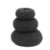 eBoot 3 Pieces Hair Donut Bun Maker Hair Ring Styler Maker Round Chignon for Women, Black