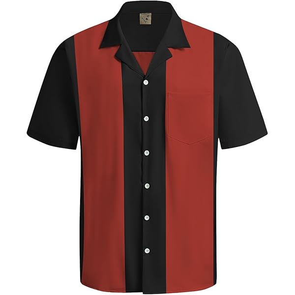 50s シャツ　CASUAL shirt Amazon.com: Anchor MSJ Men's 50s Male Clothing Rockabilly