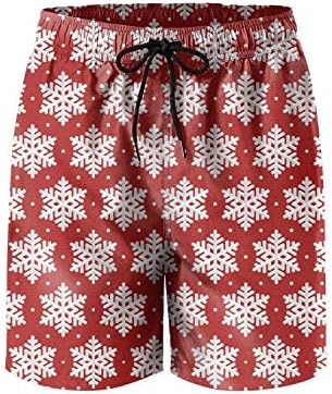 Men's CANDY CANE CHRISTMAS Gift Board Shorts Swim Trunks