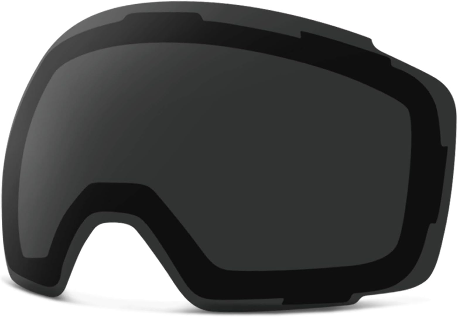 COPOZZ G2 Ski Goggles Lenses,Magnetic Snowboard Goggles Lenses,Imported Double-Layer Anti Fog Lens -UV400 Lenses Only