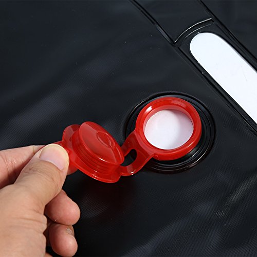 VGEBY 20 liter douche tas op zonne-energie, pvc, watertas met sproeier, voor outdoor, camping, reizen - Image 7