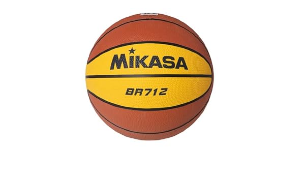 MIKASA Basketball BR 712 Balón de Baloncesto, Adultos Unisex ...