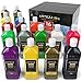 ARTEZA 16 Kids Tempera Paint Set, 13.5 oz/400 ml, Non-Toxic Washable Tempera Paint Bottles, Kids Art Supplies
