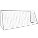 Aoneky Polyester Soccer Goal Net - 4 mm Cord - Replacement Full Size Football Post Net- Heavy Duty Soccer Netting - NOT Include Posts