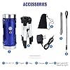 RUIMX-IPX7-Waterproof-Professional-Searchlight-LED-Spotlight-with-White-Blue-Light-Color-3-x-18650-Rechargeable-Battery-Tripod-Reading-Light-Perfect-for-Fishing-Hunting-Camping-Boating