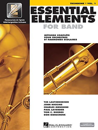 Essential Elements for Band Avec Eei Vol. 1 - Trombone (Book/Online Audio): Vol. 1 - Trombone (Bass Clef)