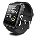 [Prime] U8 Bluetooth V4.0 Bluetooth Wrist Smart Watch WristWatch UWatch for IOS Android iPhone 4/4S/5/5C/5S Samsung S2/S3/S4/Note 2/Note 3 HTC Sony Blackberry,Black