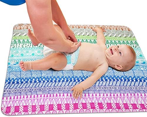 レインボードゥードゥストリップ新生児おむつ交換用ポータブルおむつ替えパッド赤ちゃんおむつ替えマット再利用可能通気性漏れ防止幼児25 5 X31 5 B0sklj91 腕時計 ジュエリー 新作製品 世界最高品質人気 正規品送料無料 100 品質保証 正規品送料無料 激安超特価