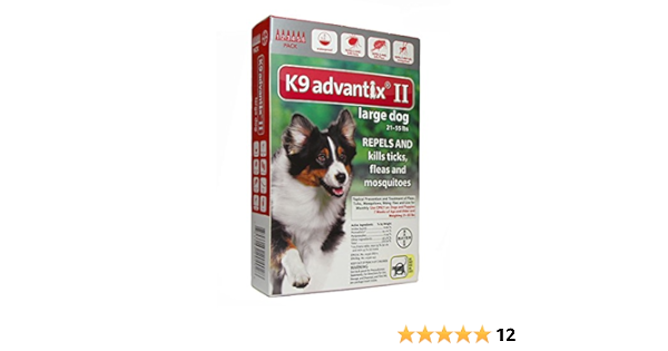 k9 advantix ii large dog 12 pack