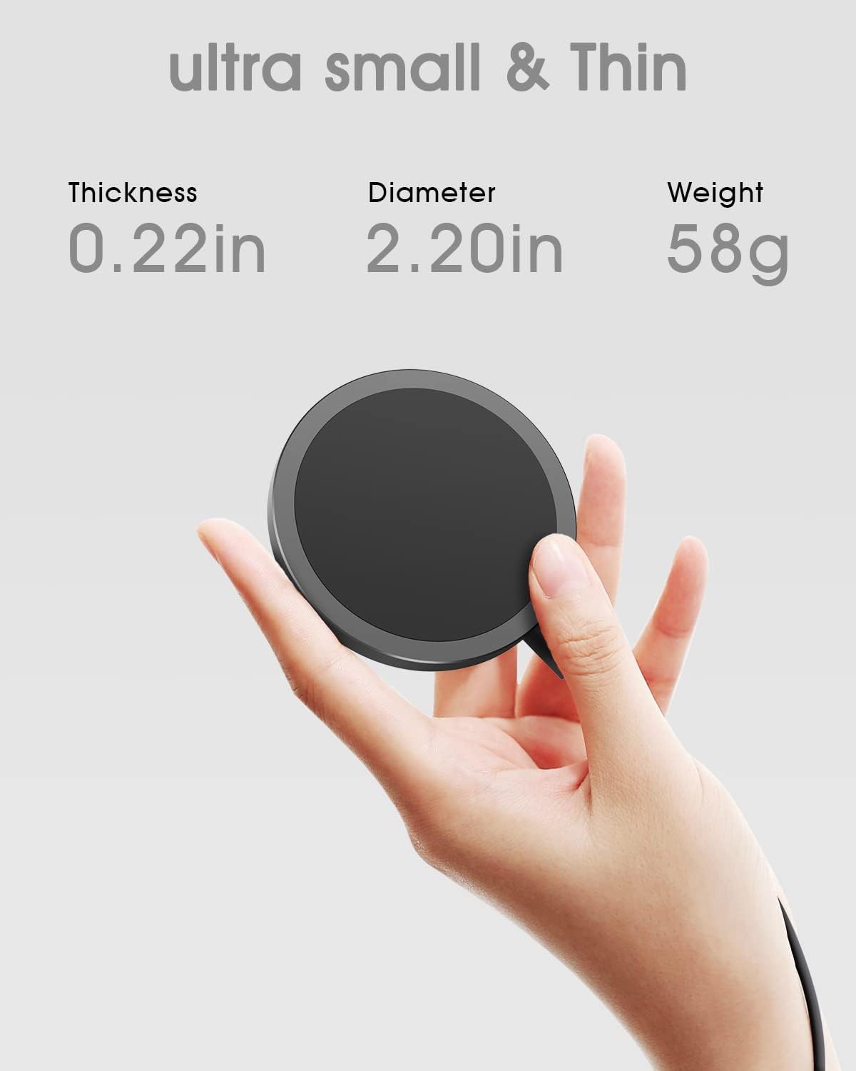 Mag-Safe Charger for iPhone Charging Station, Magnetic Charging Station Inductive Wireless Charging Pad Compatible with iPhone 16 15 14 13 12 Series and AirPods 4 3 2 Pro