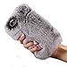 iPhone 6/ 6S Case, DaySeventh Warm Fluffy Villi Fur Plush Wool Bling Case Cover Skin for iPhone 6/ 6S 4.7inch (Gray)