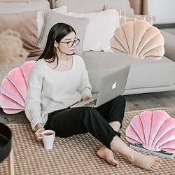 XIAIJIA Seashell Decorative Pillow Shell Shaped