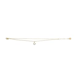 Fossil Women's Sutton Horseshoe Gold-Tone Stainless