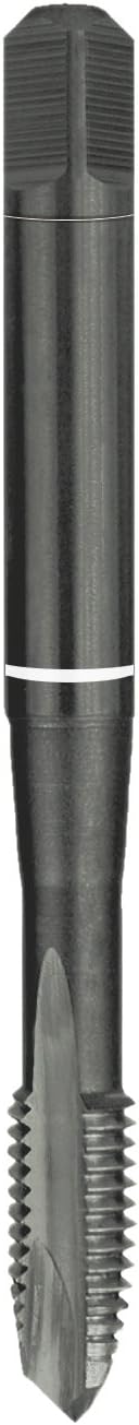 Ruko HSSE-Co 5 Machine Tap, DIN 371, Ground, Black Finish, M5 x 0.80 mm Nominal Thread Size, 70.0 mm Length, R232050VA