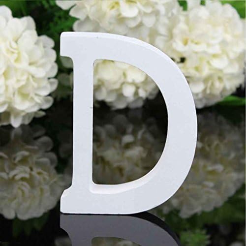Mengonee26 Large Wooden Letters Alphabet Wall Hanging Wedding Party Home Shop Decoration