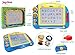 Magnetic Drawing Board for Kids and Toddlers with Stamps and Pen, Erasable Colorful Doodle Board, Preschool Learning and Educational Toy, Portable Magna Doodle Pro for Travel