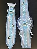Blue Baby Mickey Mouse Baby Shower Sash & Tie Set by Party Supplies