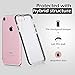 FYY iPhone 8 Case, iPhone 7 Case, [Patent Shockproof][Military Material] Ultra Slim Fit Hybrid Clear Bumper Case Soft Silicone Gel Rubber Shockproof Impact Resistance Cover for iPhone 7/8 Black