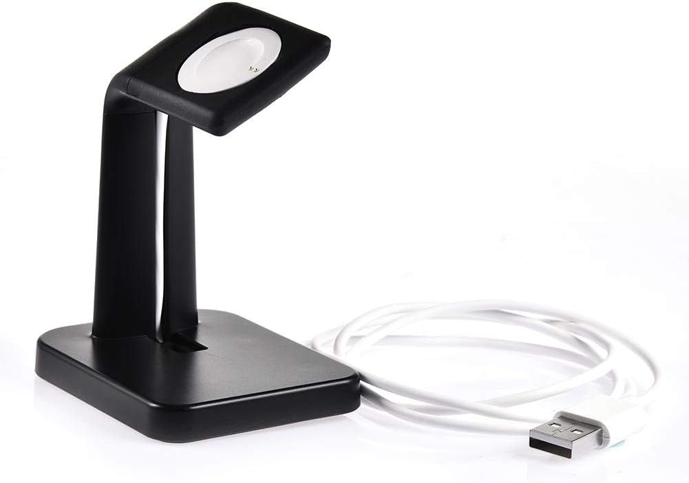 Hifuture Charging Stand Wireless Charger Replacement Desktop Phone Holder Cradle Dock Adjustable Multi-functional For Fossil Gen 5 Gen 4 For Phone Damage Prevention
