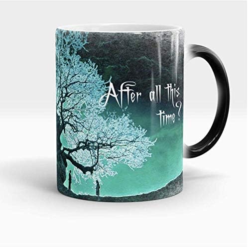 Hogwarts Magical Marauder's Map Heat Reveal Ceramic Coffee Mug - 11 Ounce (Always)