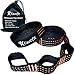 Hammock Straps,1400 LBS+ Heavy Duty, Lightweight, With 2 Premium Carabiners on selected Models, Easy Setup with 36 or 40 Loops, With Stuff Sack, Fit all Hammocks