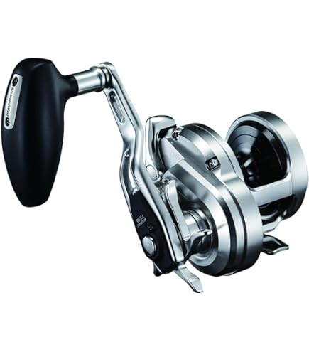 Amazon.com : Shimano Bait Reel, Double Axis, Oshiajiger, F Custom