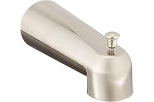 Moen 3853BN Tub Diverter Spout (Brushed Nickel), 0.5 Inch