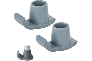 Walker Ski Glides for Folding Walker 2 Pack Rubber Walker Glide Caps Walker Replacement Accessories for Seniors, 1⅛" Inch (28