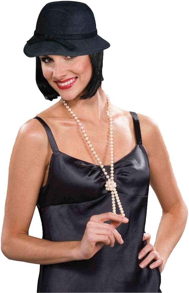 flapper girl hat