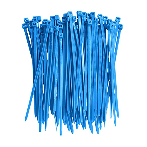 100 PCS Cable Zip Ties Blue 4 Inch X 0.1 Inch Width Self Locking Nylon Tie  Wraps on Galleon Philippines
