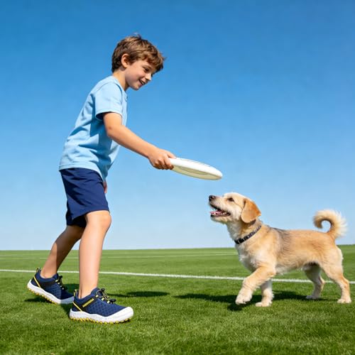 Mishansha Sneakers for Boys and Girls Sports Shoes Lightweight Comfortable and Non-Slip Sizes 24-38